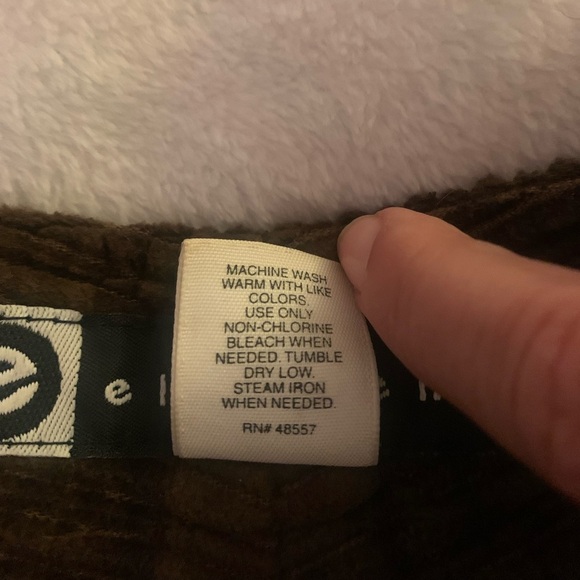 Ellemenno Vintage 90s Y2K Dark Brown Corduroy Jacket M & Mini Skirt 11 - Picture 12 of 12